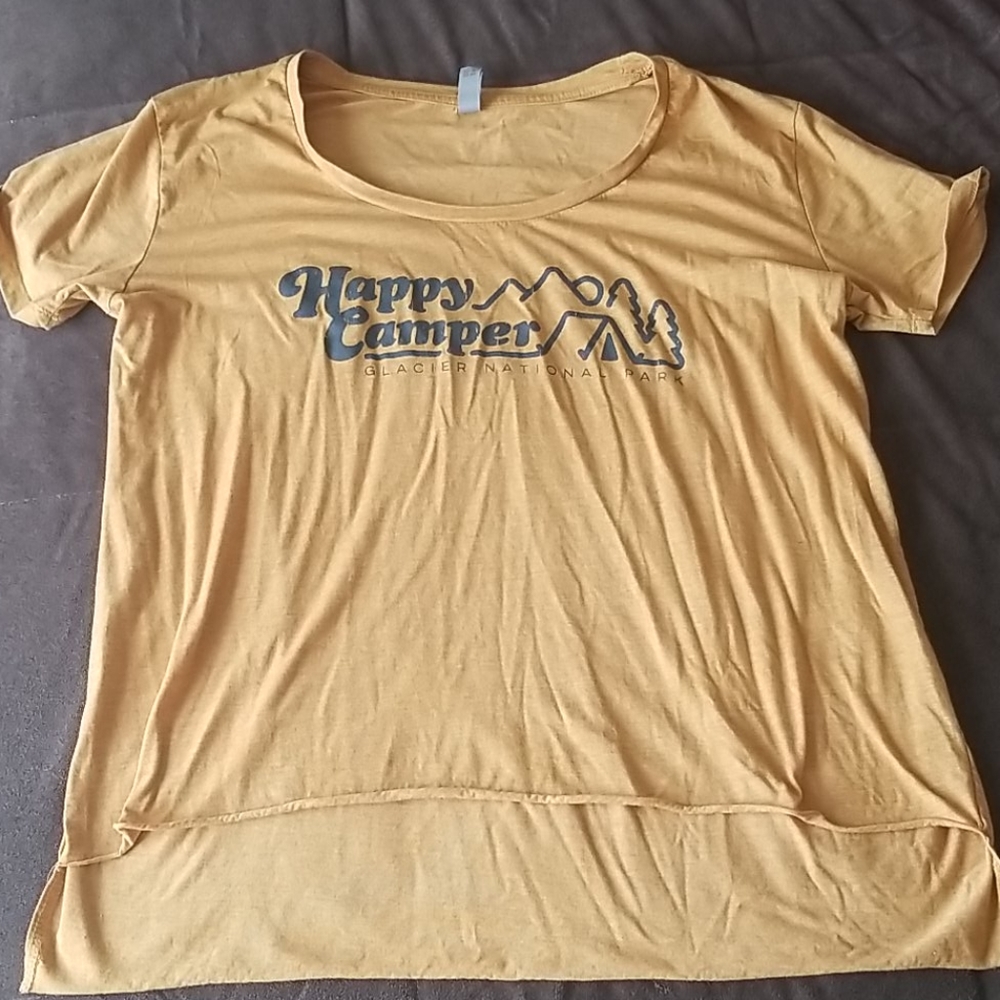Happy camper t shirt